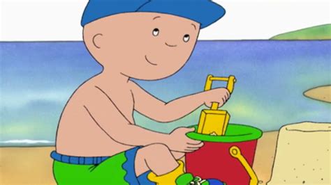 caillou goes to the beach|youtube kids caillou full episodes.